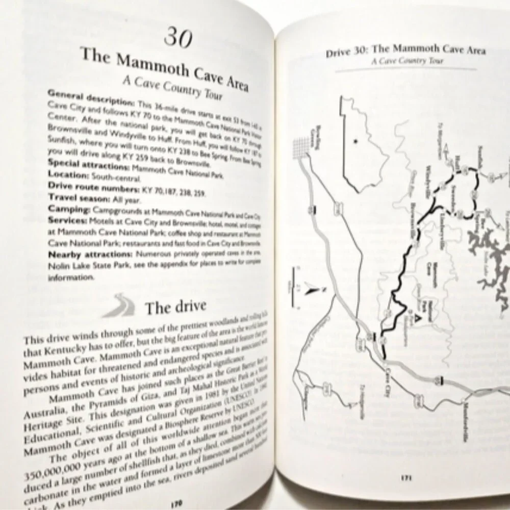A Falcon Guide Scenic Driving: Kentucky by Kappele NEW DISCONTINUED